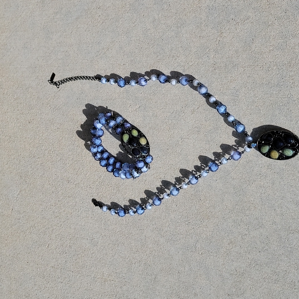 2/$15 Costume Jewelry  Blue and green